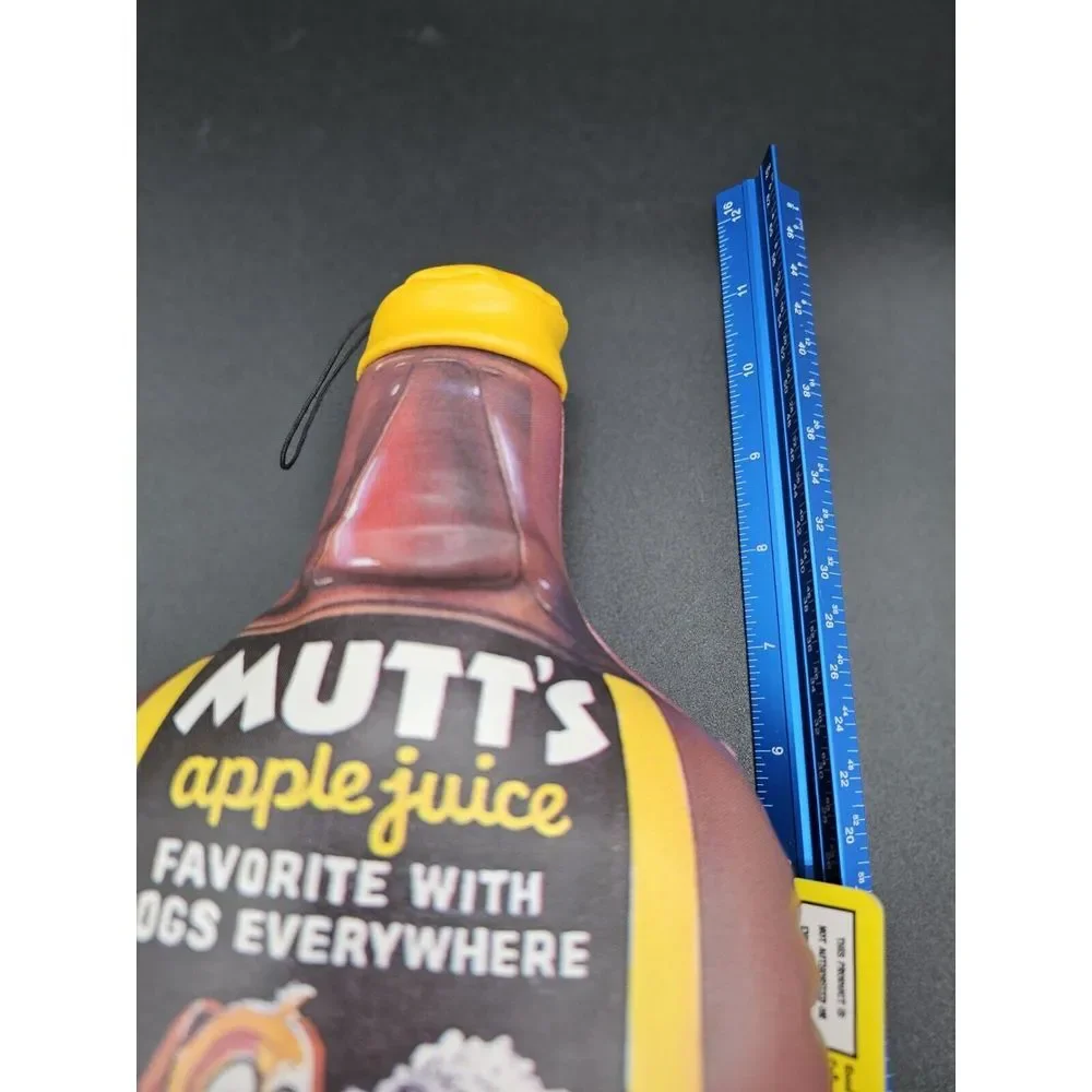 2006 Wacky Packages Topps Mutt's Apple Juice Plush New‎ With Tag